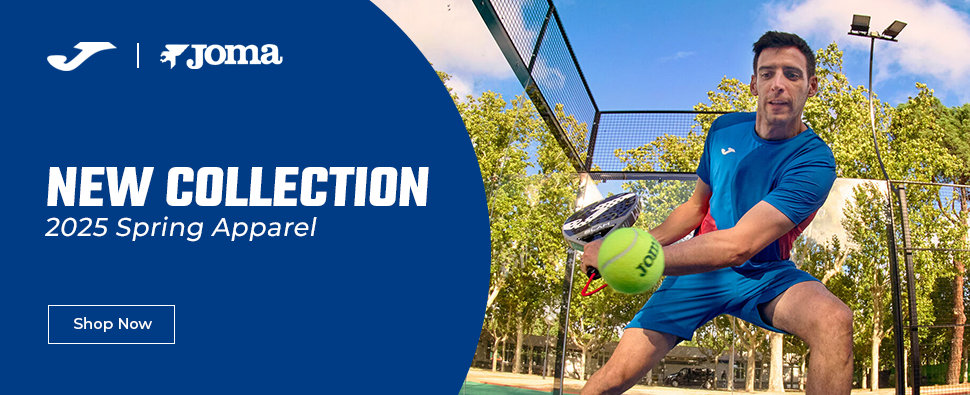 Shop New Joma Tennis Apparel!